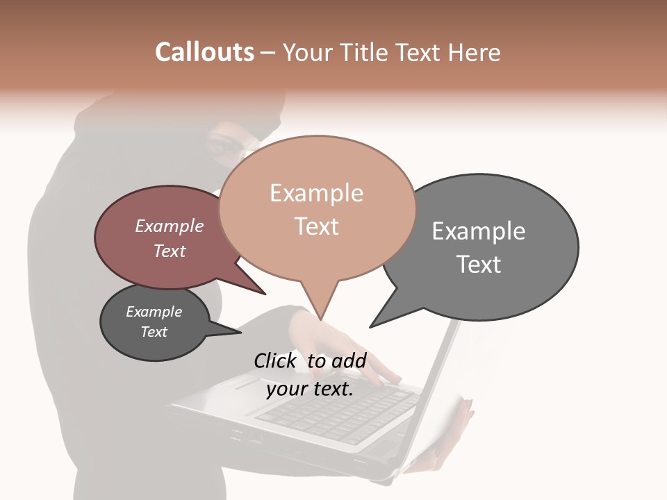 Burglar Female Disguise PowerPoint Template