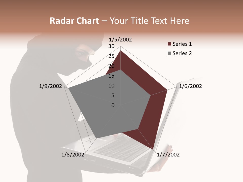 Burglar Female Disguise PowerPoint Template