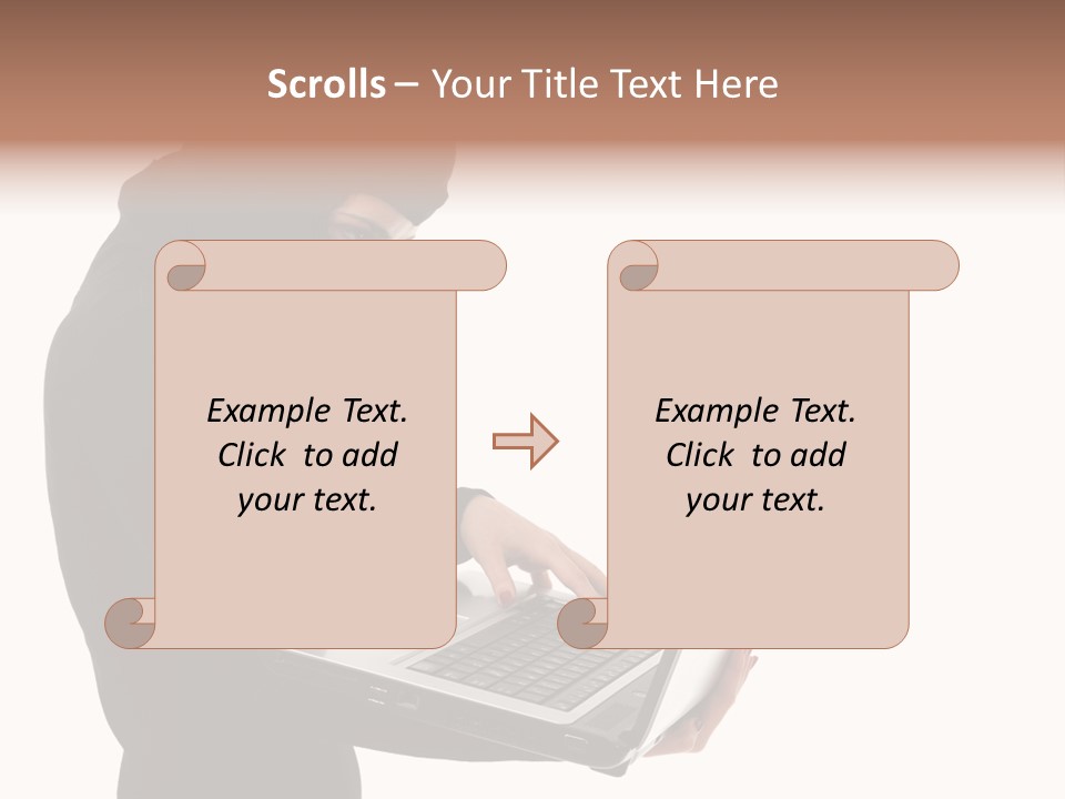 Burglar Female Disguise PowerPoint Template