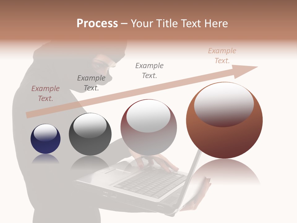 Burglar Female Disguise PowerPoint Template