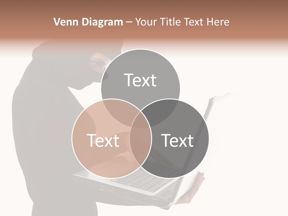 Burglar Female Disguise PowerPoint Template