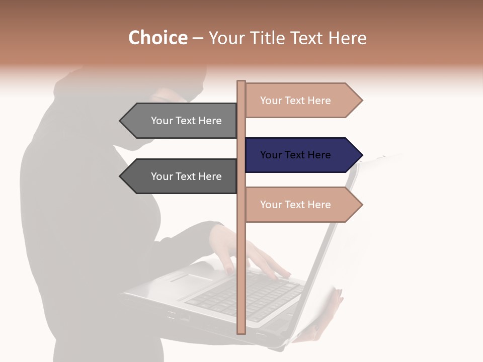 Burglar Female Disguise PowerPoint Template