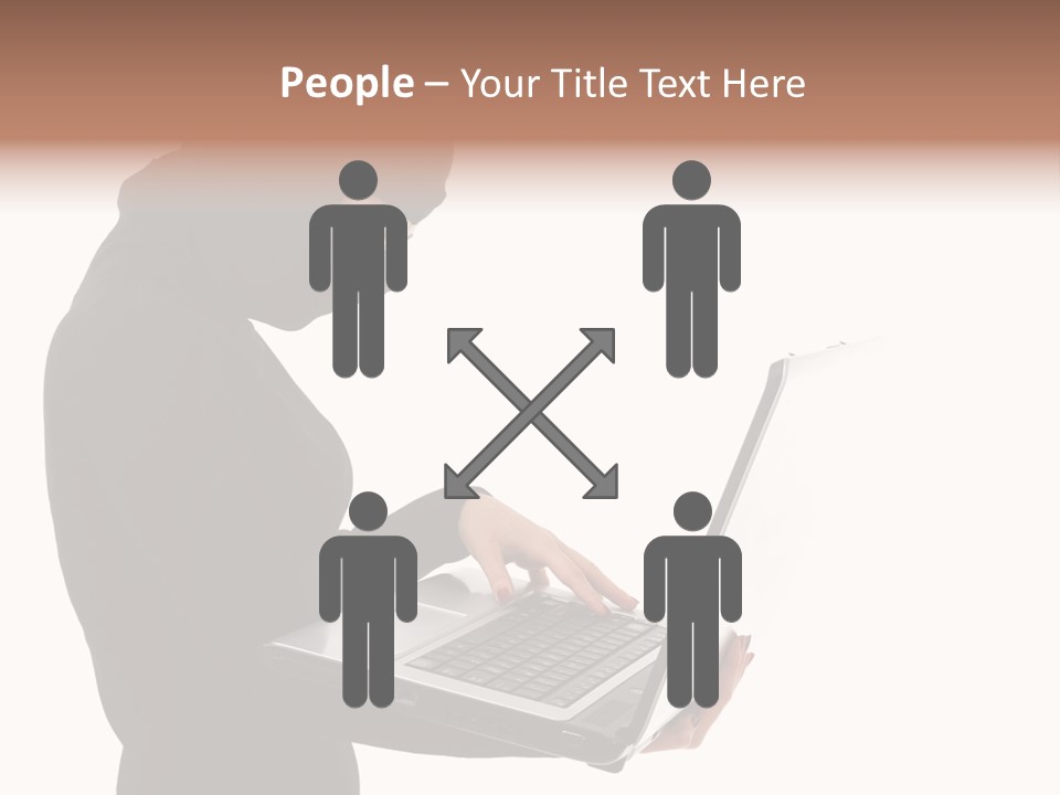 Burglar Female Disguise PowerPoint Template