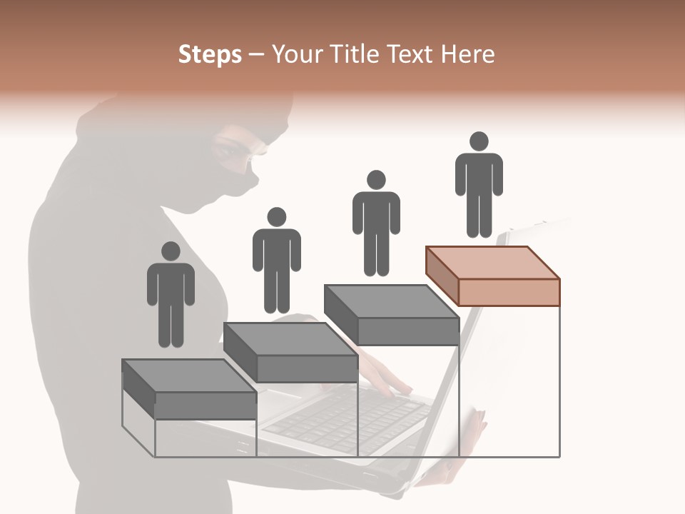 Burglar Female Disguise PowerPoint Template