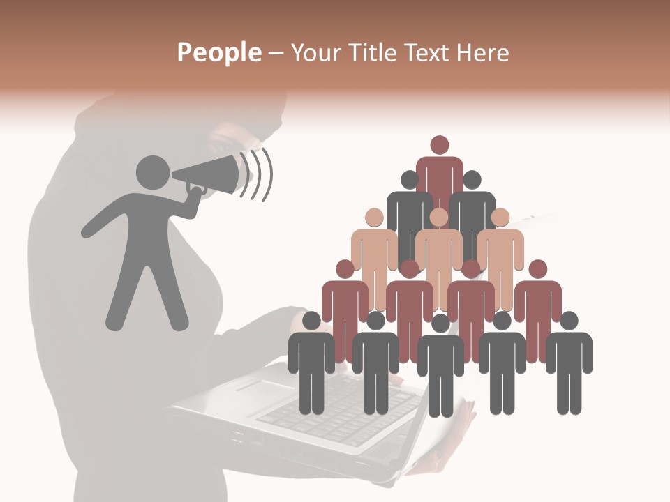 Burglar Female Disguise PowerPoint Template