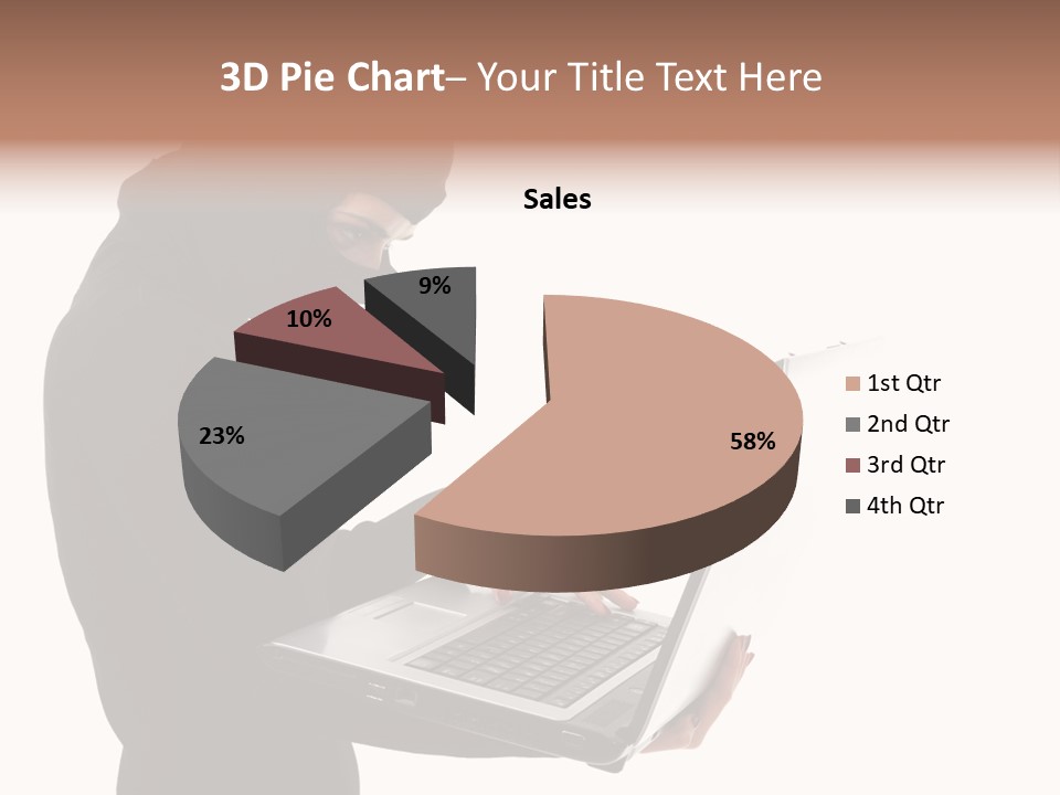 Burglar Female Disguise PowerPoint Template