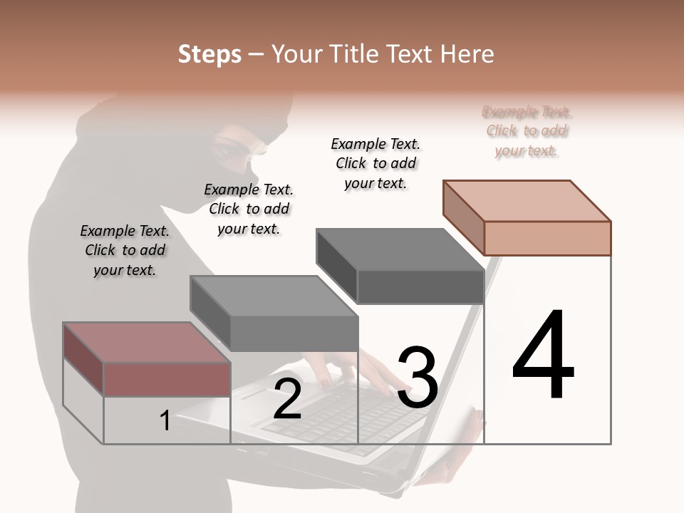 Burglar Female Disguise PowerPoint Template