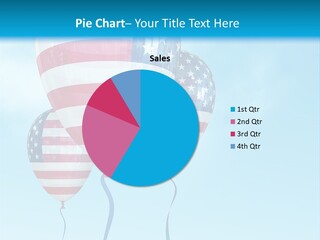 Flag Americas Party PowerPoint Template