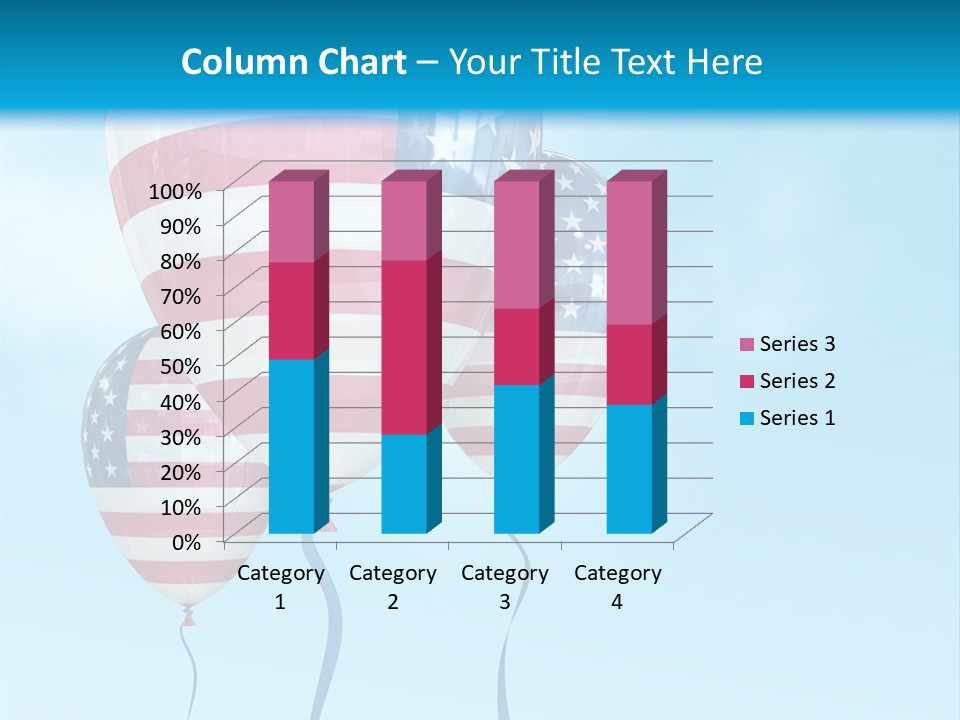 Flag Americas Party PowerPoint Template