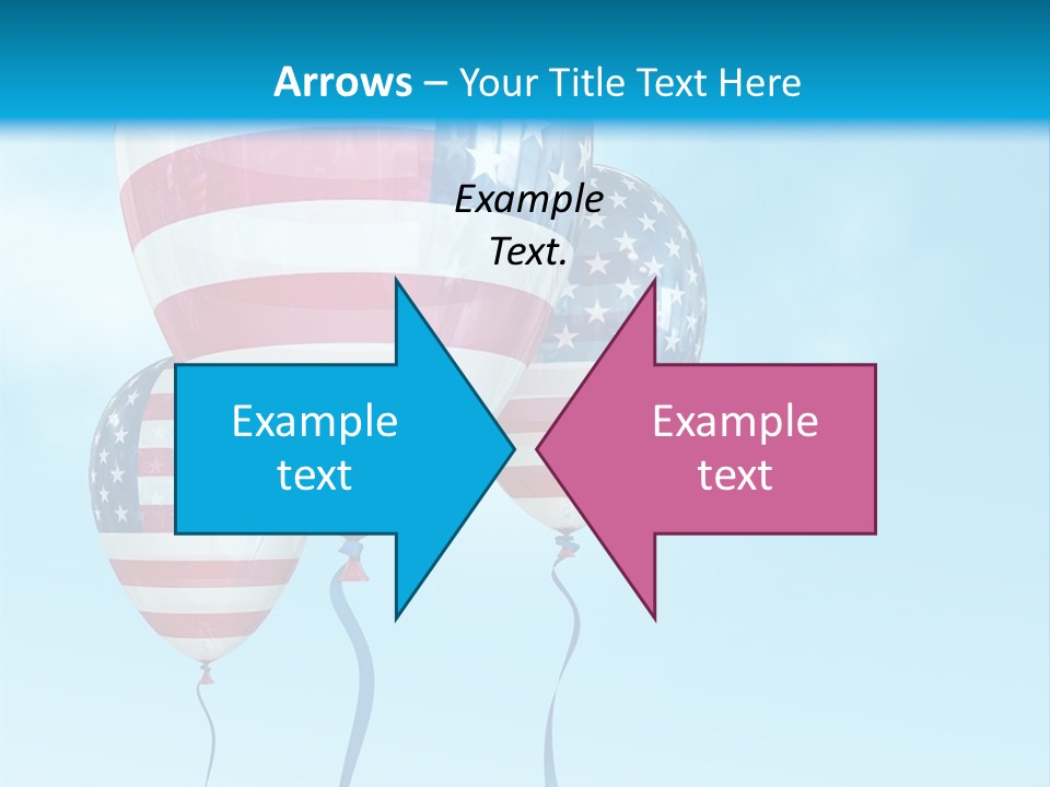 Flag Americas Party PowerPoint Template