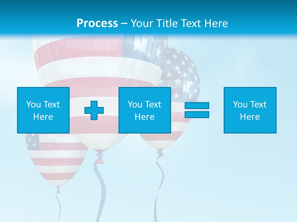 Flag Americas Party PowerPoint Template