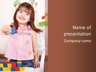 Care Play Nurser PowerPoint Template