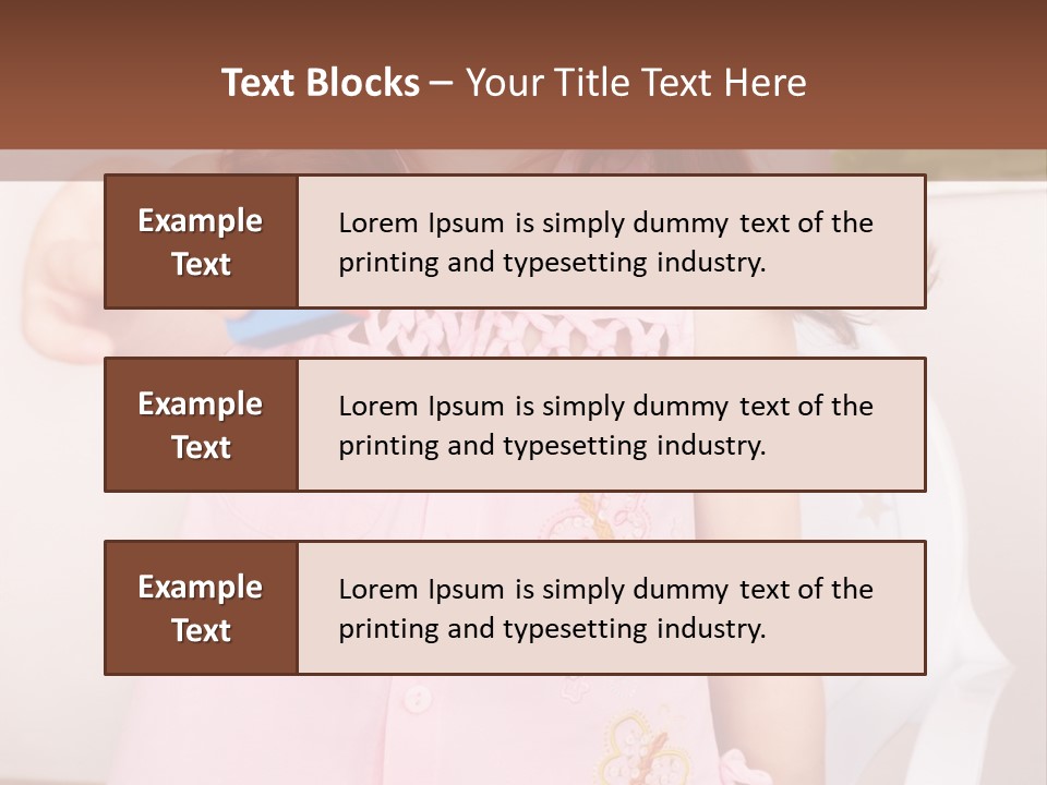 Care Play Nurser PowerPoint Template