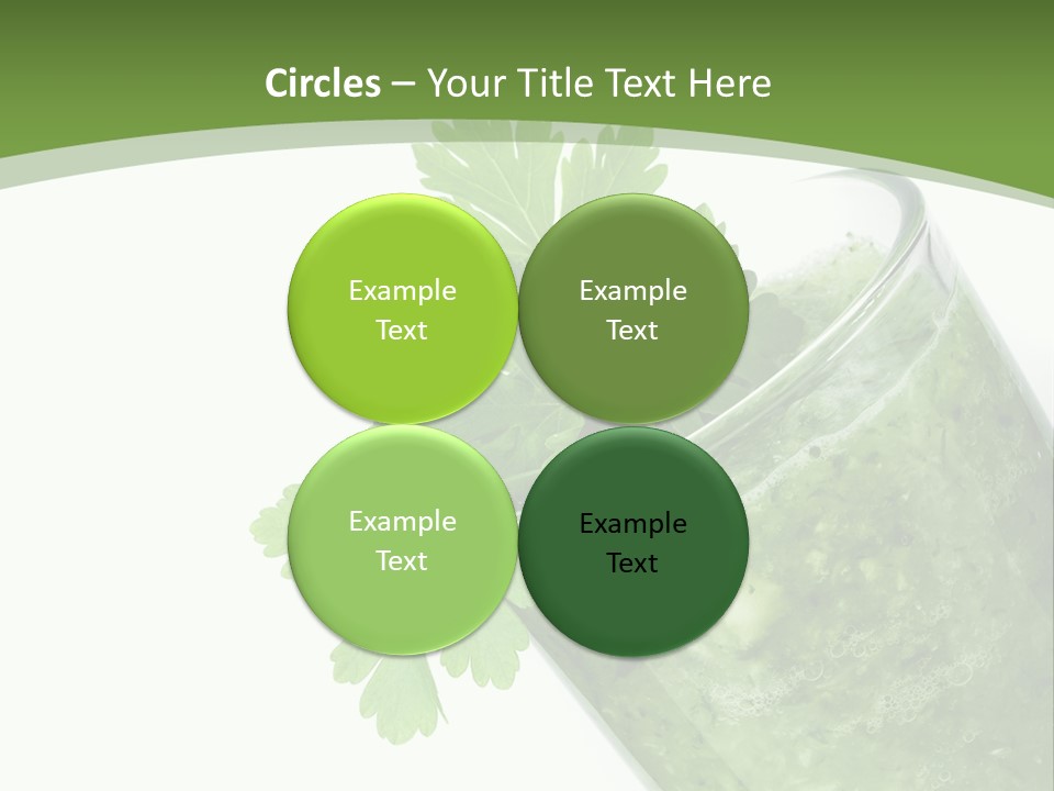 Nobody Closeup Diet PowerPoint Template