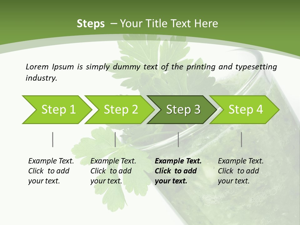 Nobody Closeup Diet PowerPoint Template