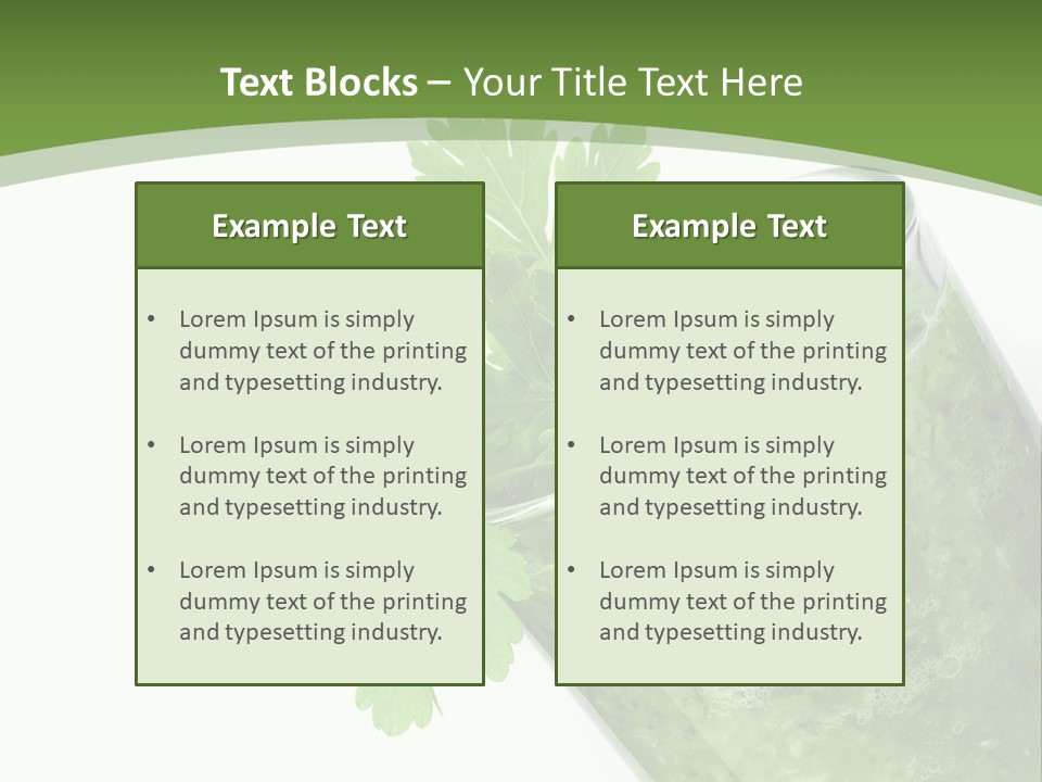 Nobody Closeup Diet PowerPoint Template