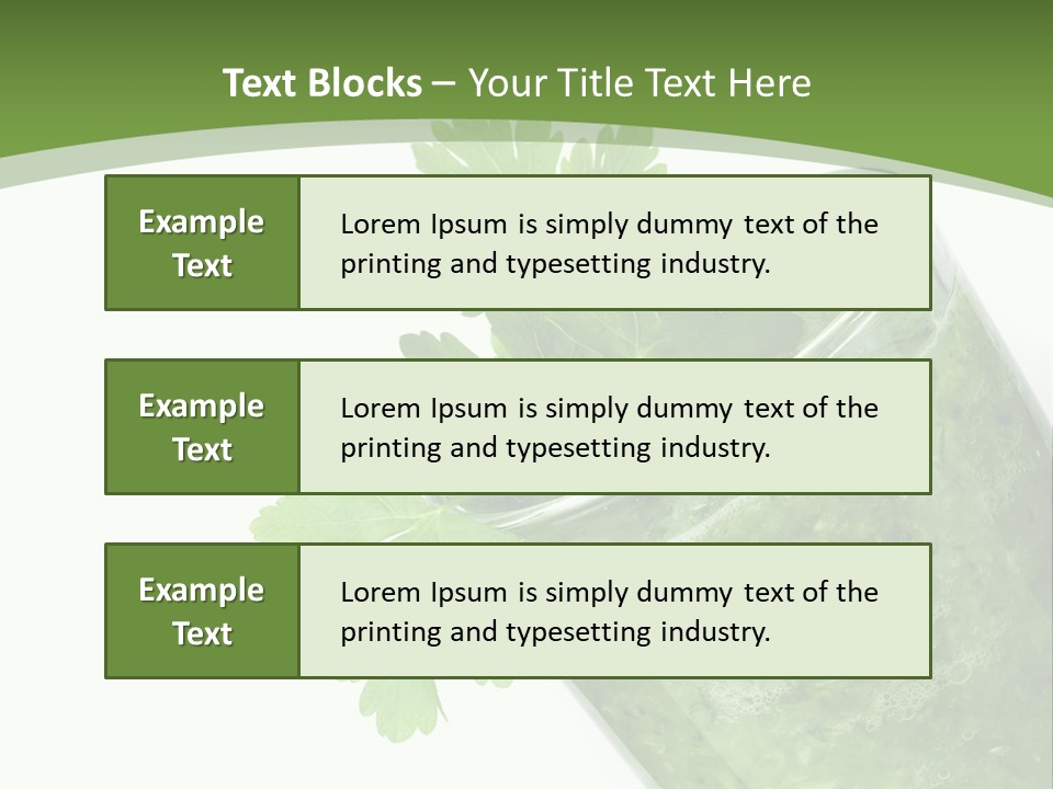 Nobody Closeup Diet PowerPoint Template