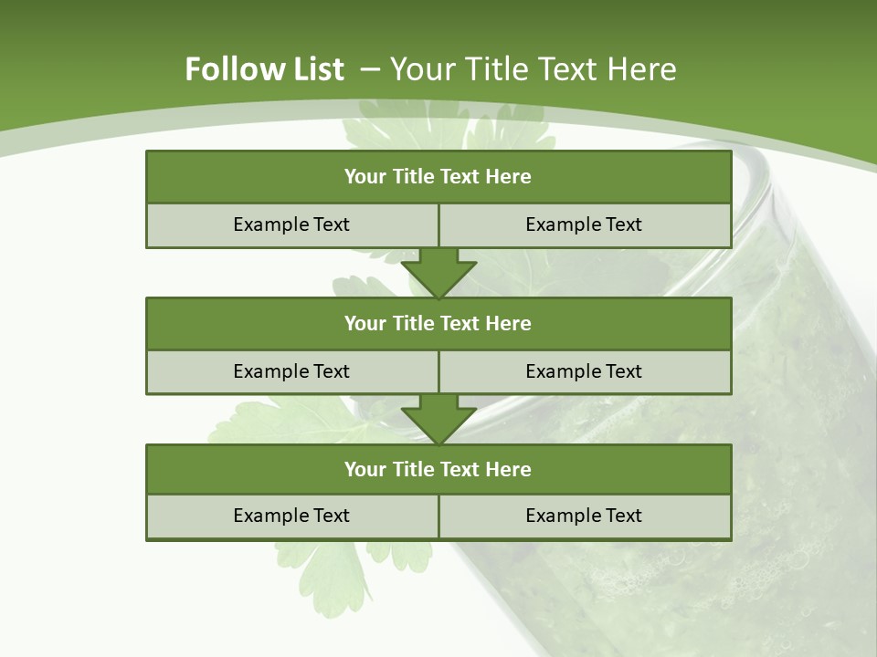 Nobody Closeup Diet PowerPoint Template