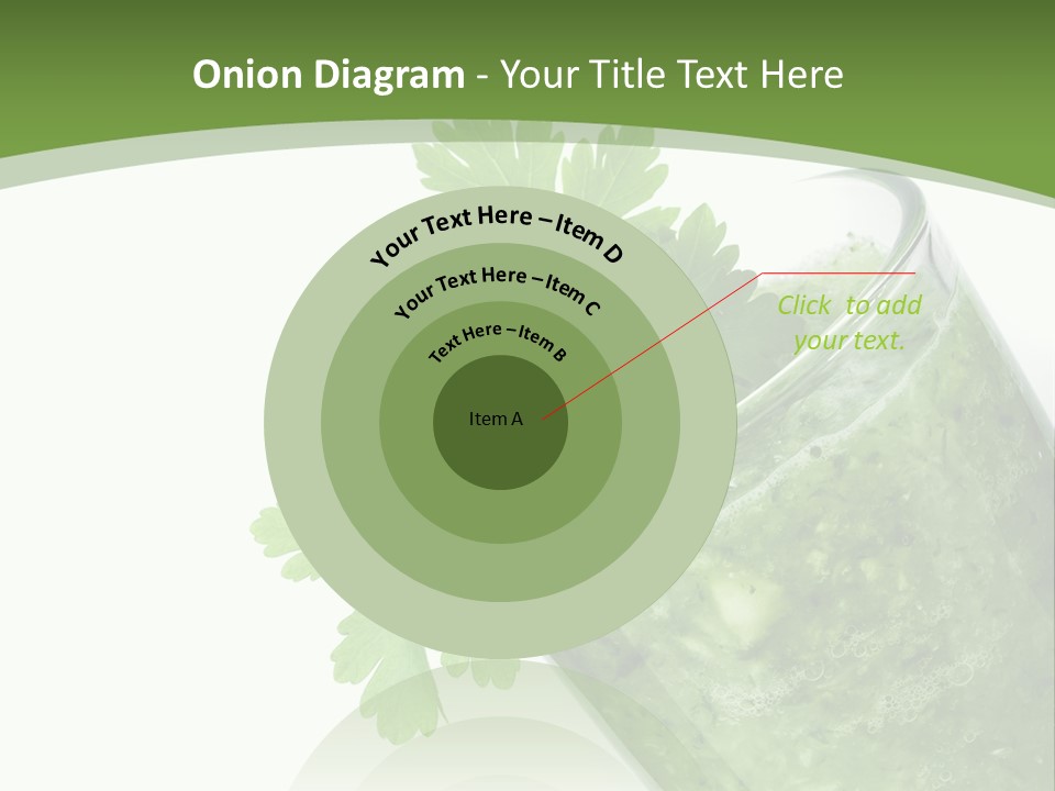 Nobody Closeup Diet PowerPoint Template