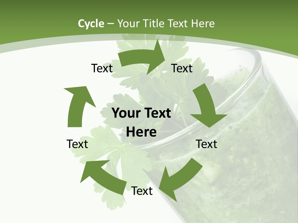 Nobody Closeup Diet PowerPoint Template