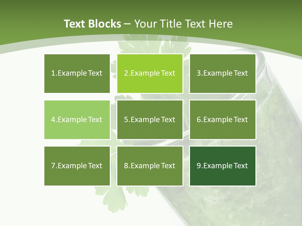 Nobody Closeup Diet PowerPoint Template