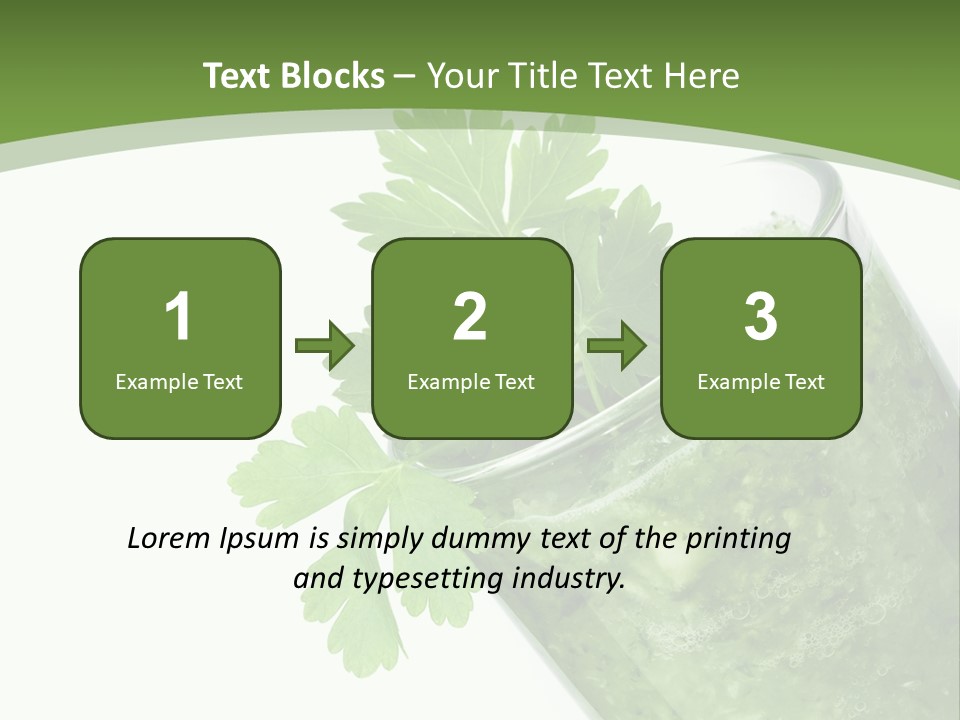Nobody Closeup Diet PowerPoint Template