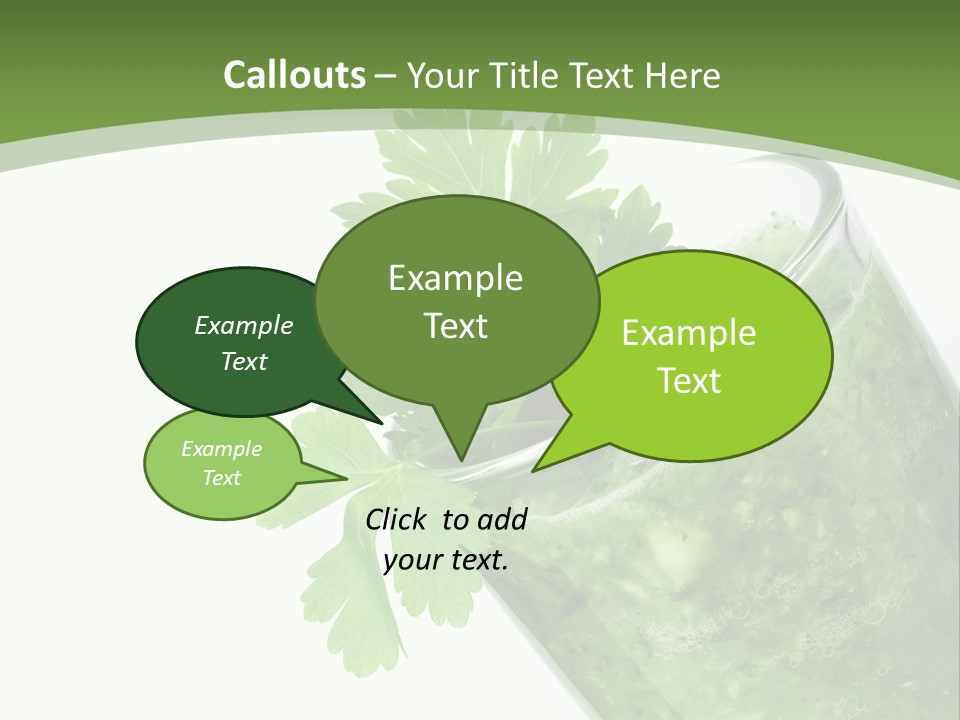 Nobody Closeup Diet PowerPoint Template
