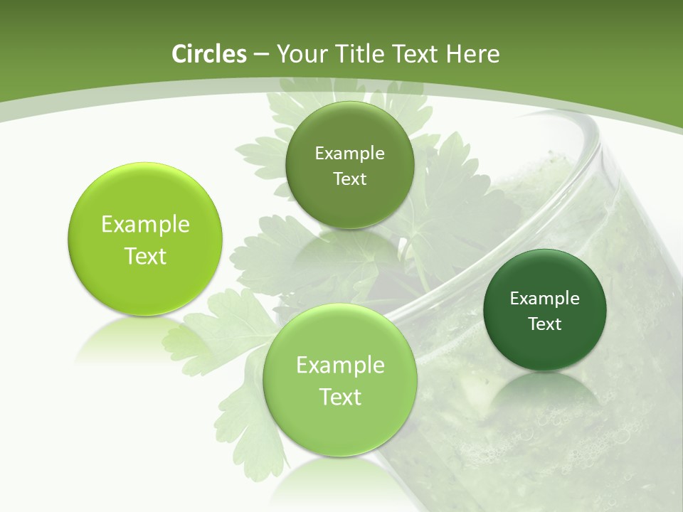 Nobody Closeup Diet PowerPoint Template