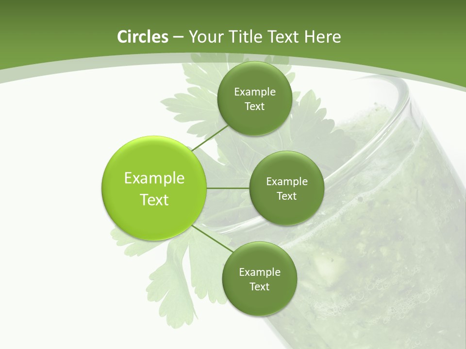 Nobody Closeup Diet PowerPoint Template