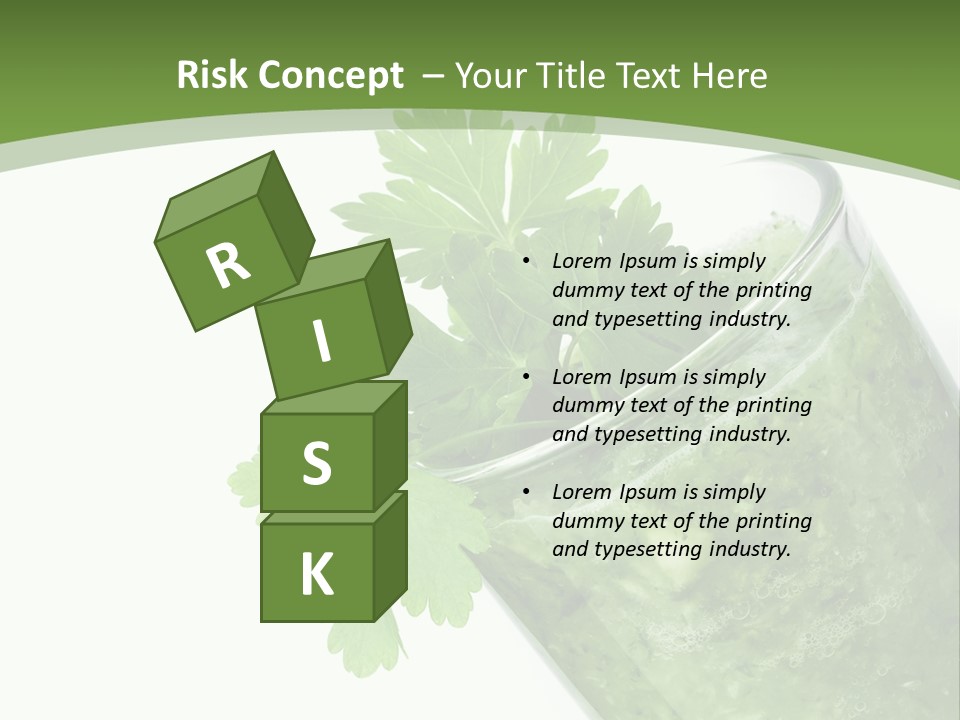 Nobody Closeup Diet PowerPoint Template