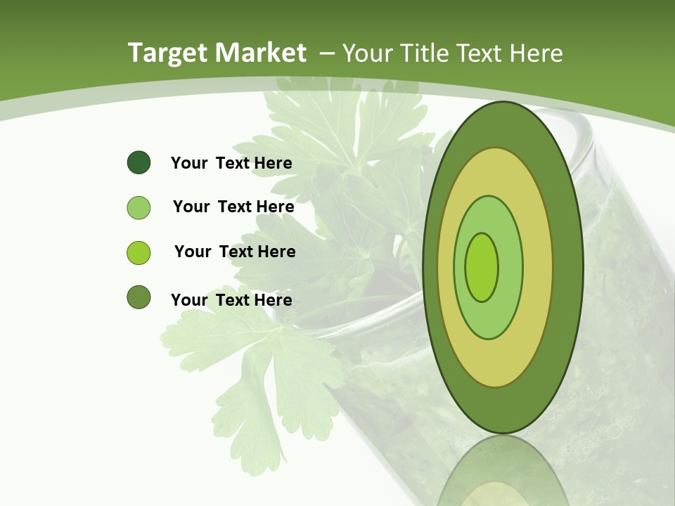 Nobody Closeup Diet PowerPoint Template