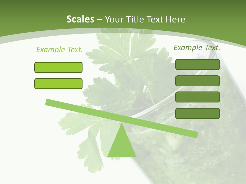 Nobody Closeup Diet PowerPoint Template