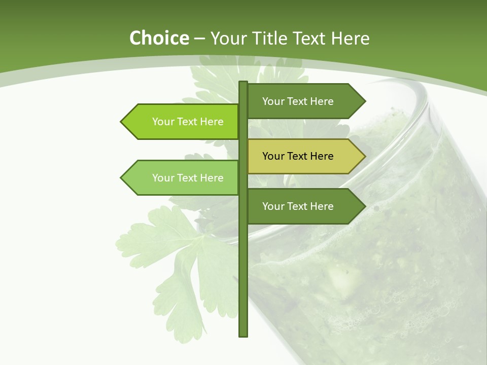 Nobody Closeup Diet PowerPoint Template