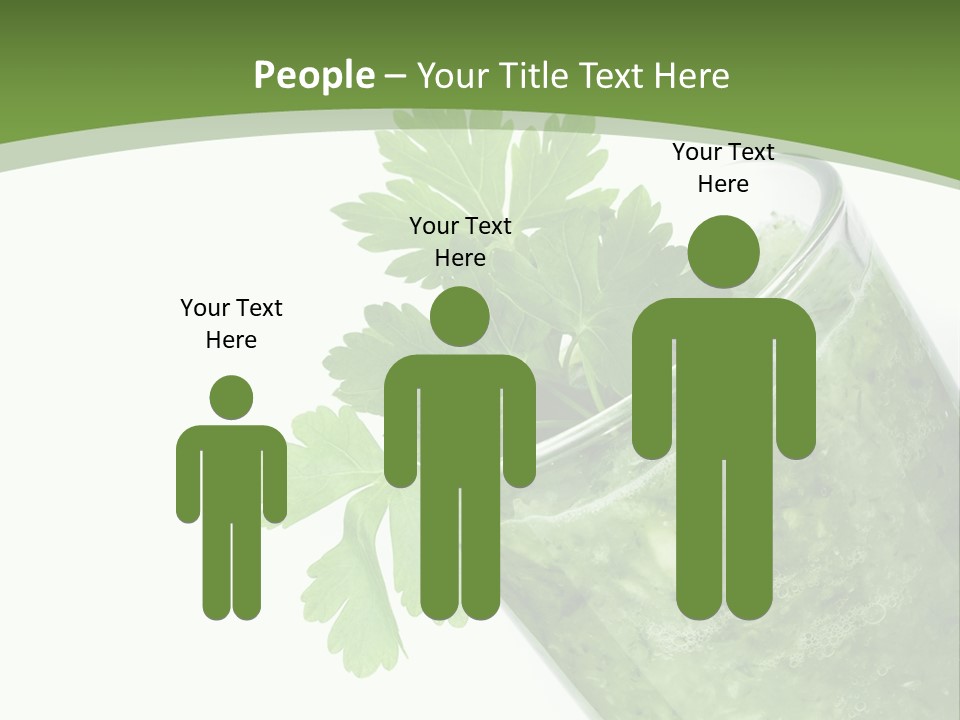 Nobody Closeup Diet PowerPoint Template