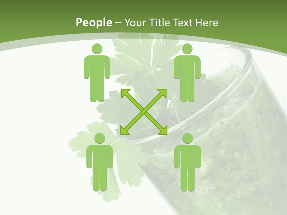 Nobody Closeup Diet PowerPoint Template