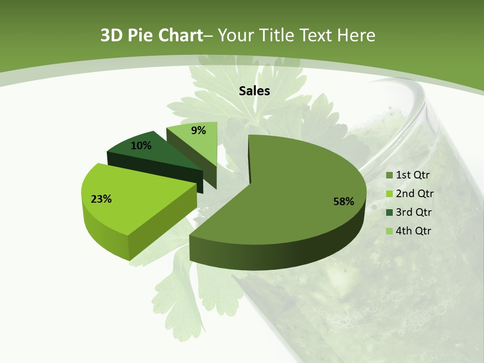 Nobody Closeup Diet PowerPoint Template