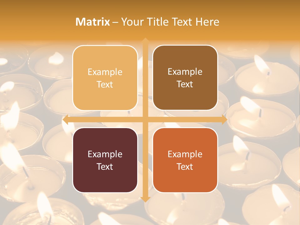 Mass Burning Lonely PowerPoint Template