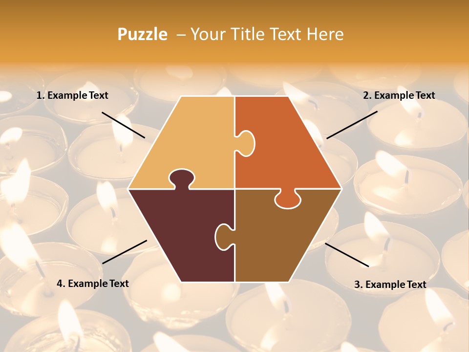 Mass Burning Lonely PowerPoint Template