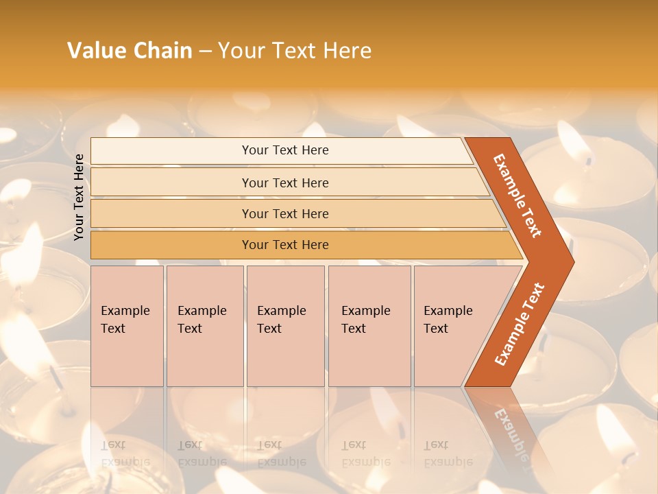 Mass Burning Lonely PowerPoint Template