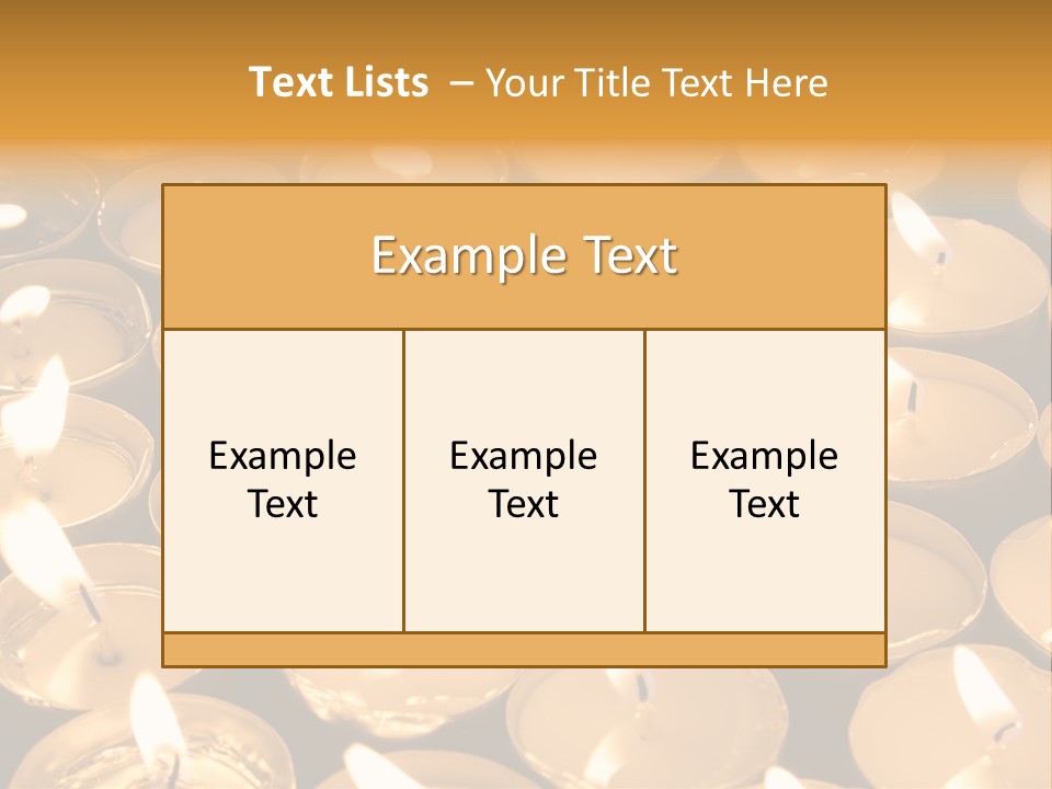 Mass Burning Lonely PowerPoint Template