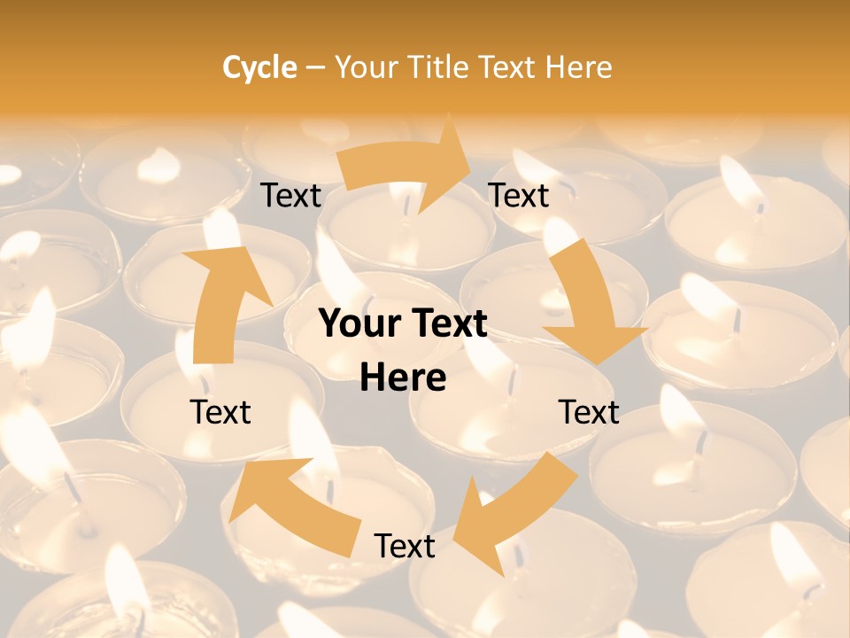 Mass Burning Lonely PowerPoint Template
