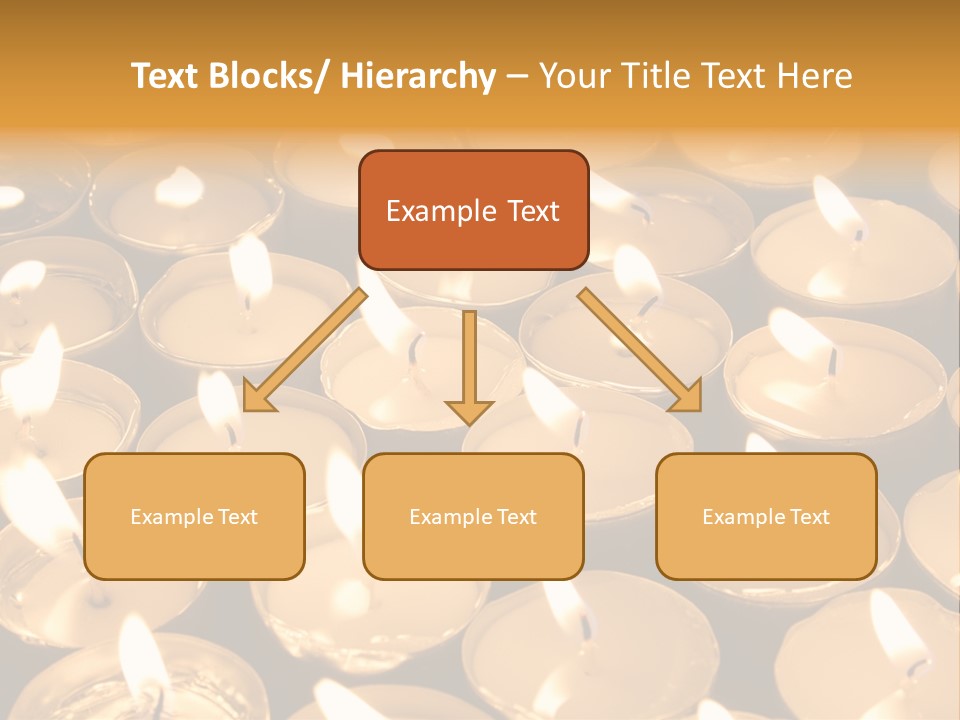 Mass Burning Lonely PowerPoint Template
