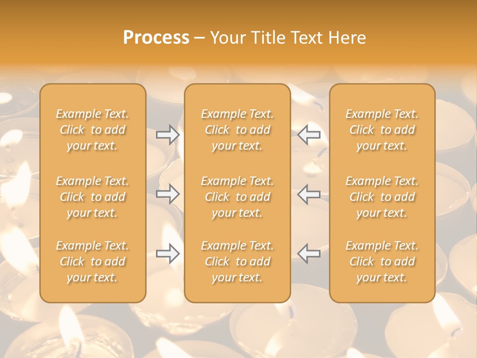 Mass Burning Lonely PowerPoint Template