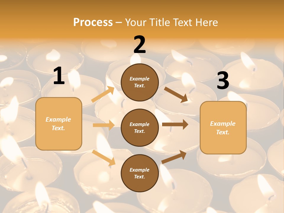 Mass Burning Lonely PowerPoint Template