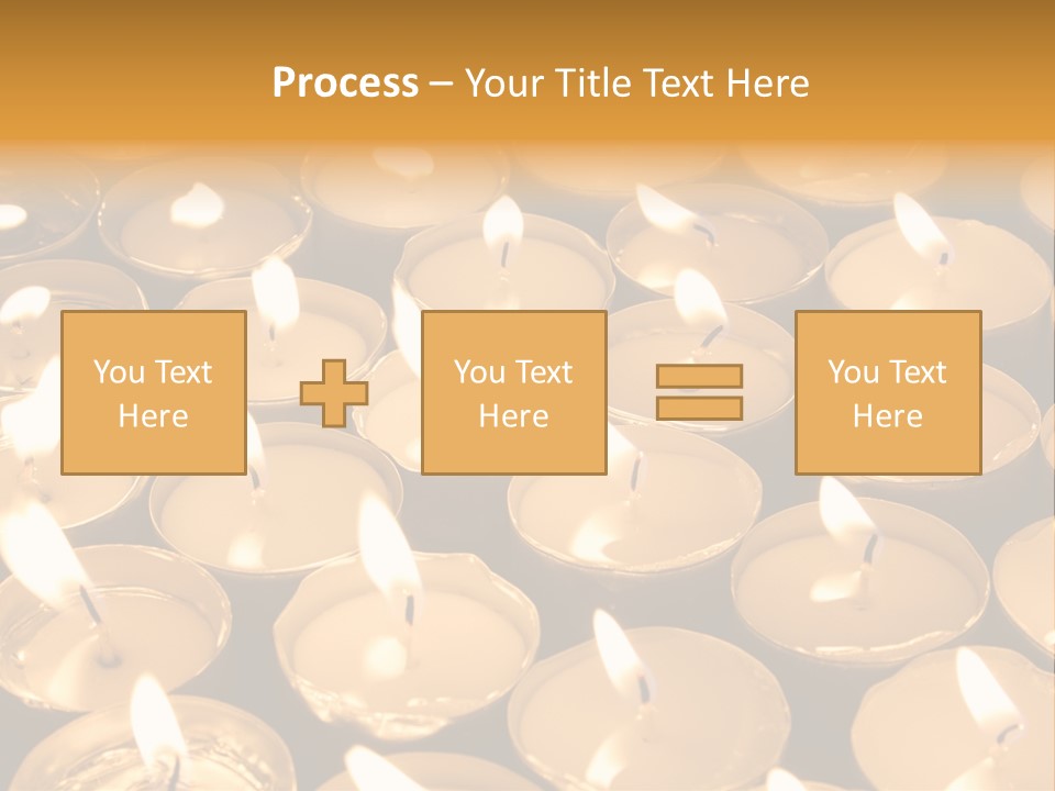 Mass Burning Lonely PowerPoint Template