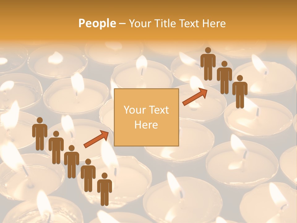 Mass Burning Lonely PowerPoint Template