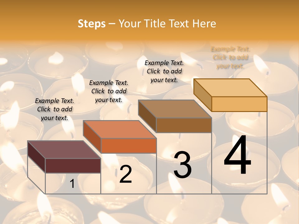 Mass Burning Lonely PowerPoint Template