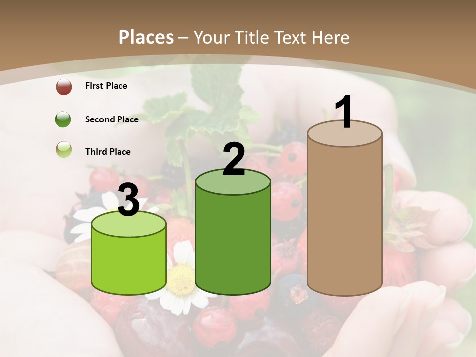 Succulent Juicy Picking PowerPoint Template