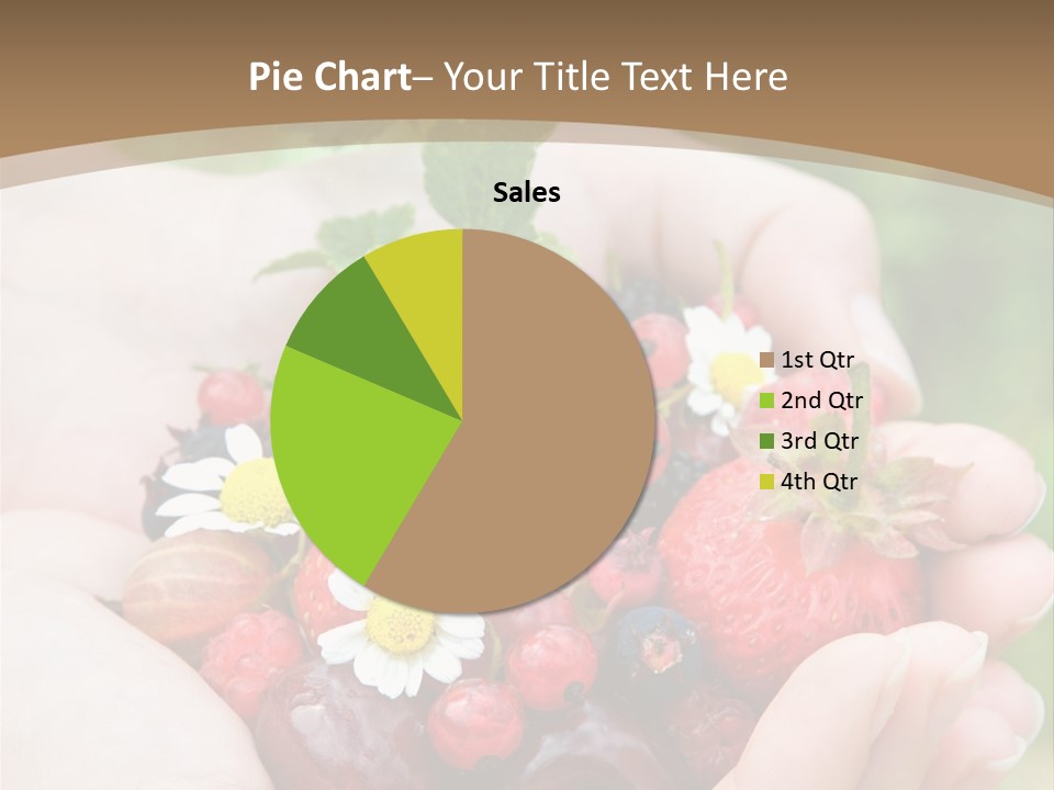 Succulent Juicy Picking PowerPoint Template
