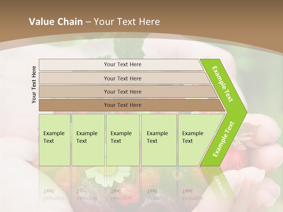 Succulent Juicy Picking PowerPoint Template